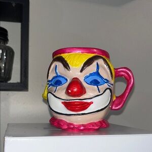 Colorful Clown Face Mug